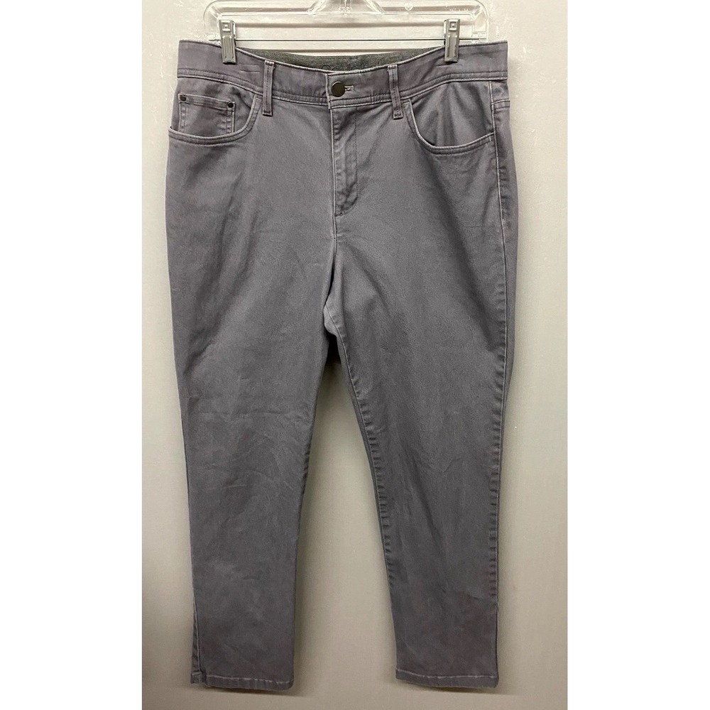 Calvin Klein Ankle Pants Mens 34x30 Gray Classic Contemporary Casual Wear